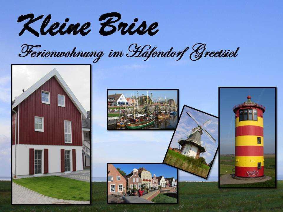 Ferienwohnung Fewo Kleine Brise Greetsiel Exterior foto